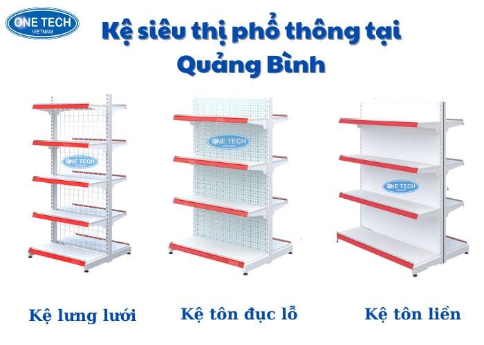 Kệ siêu thị phổ thông tại Quảng Bình 